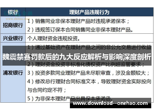魏震禁赛罚款后的九大反应解析与影响深度剖析